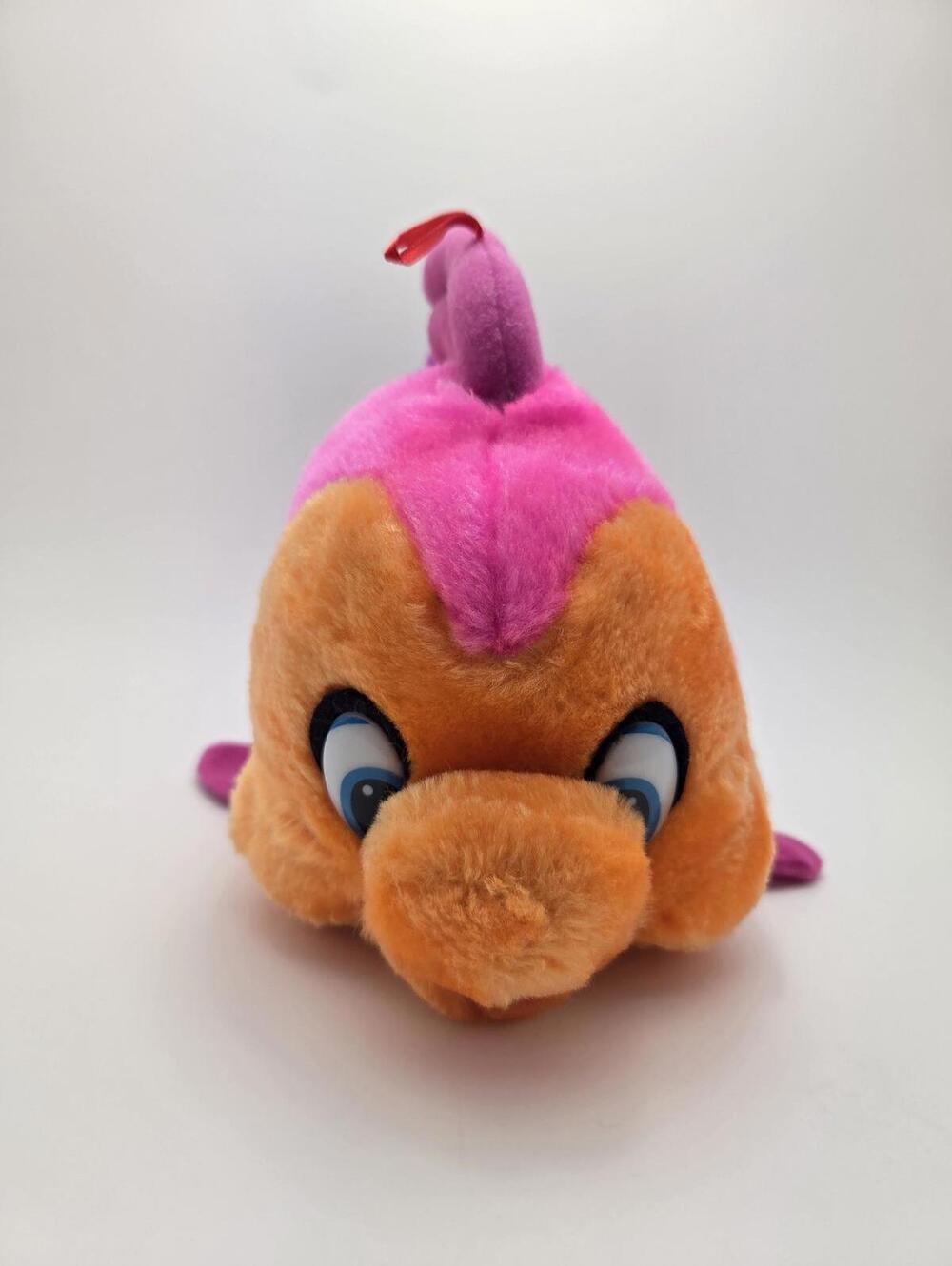 Vintage Classic Toy Co Multi Coloured Fish Plush, Vintage Collectible (6 inch)